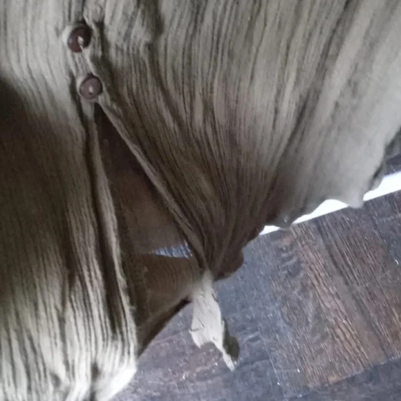 Free People Amalfi Embroidered Sleeveless Jumpsuit in Olive Green US 2 - Picture 7 of 9